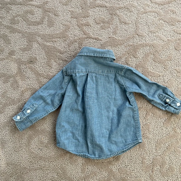 Janie and Jack chambray shirt - Picture 3 of 3